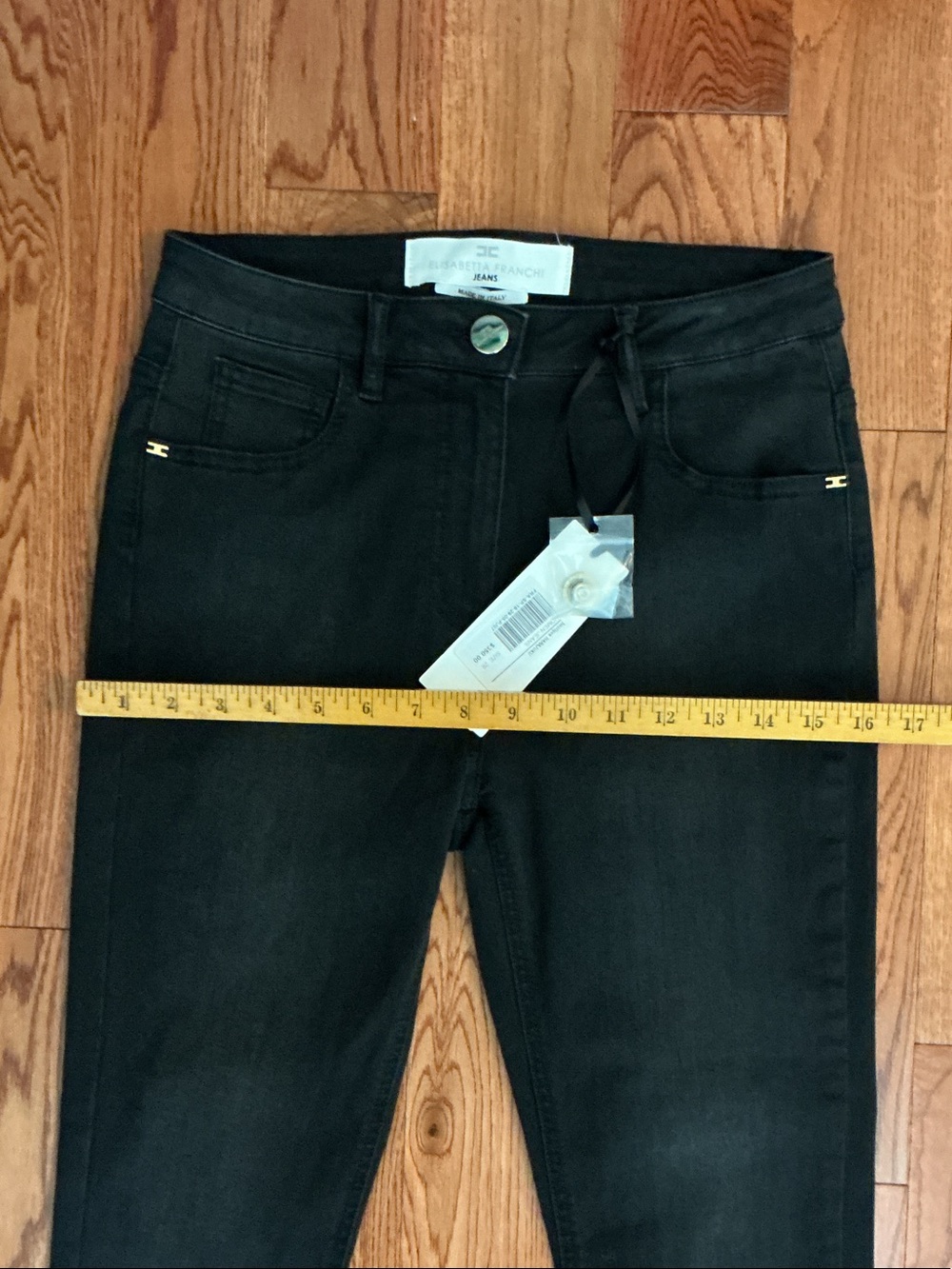 Elisabetta franchi Black Flared Jeans - Picture 5 of 9